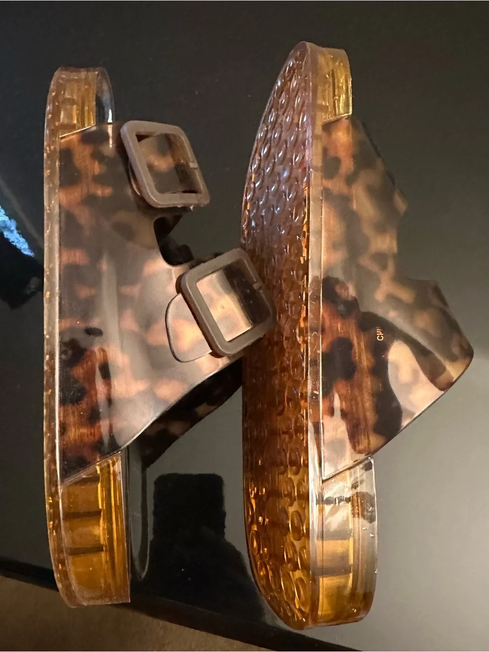 Dolce Vita Tortoiseshell Buckle Sandal